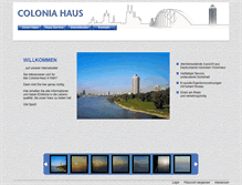Tablet Screenshot of colonia-haus.de